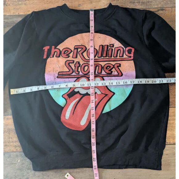 Retro Rock & Roll: The Rolling Stones Sunset Crewneck Sweatshirt - Picture 3 of 4